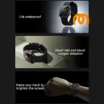 Yesido IO21 : Montre connectée 1,96" avec appel Bluetooth